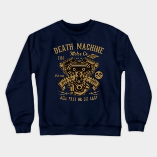 Motorcycle Machine Crewneck Sweatshirt